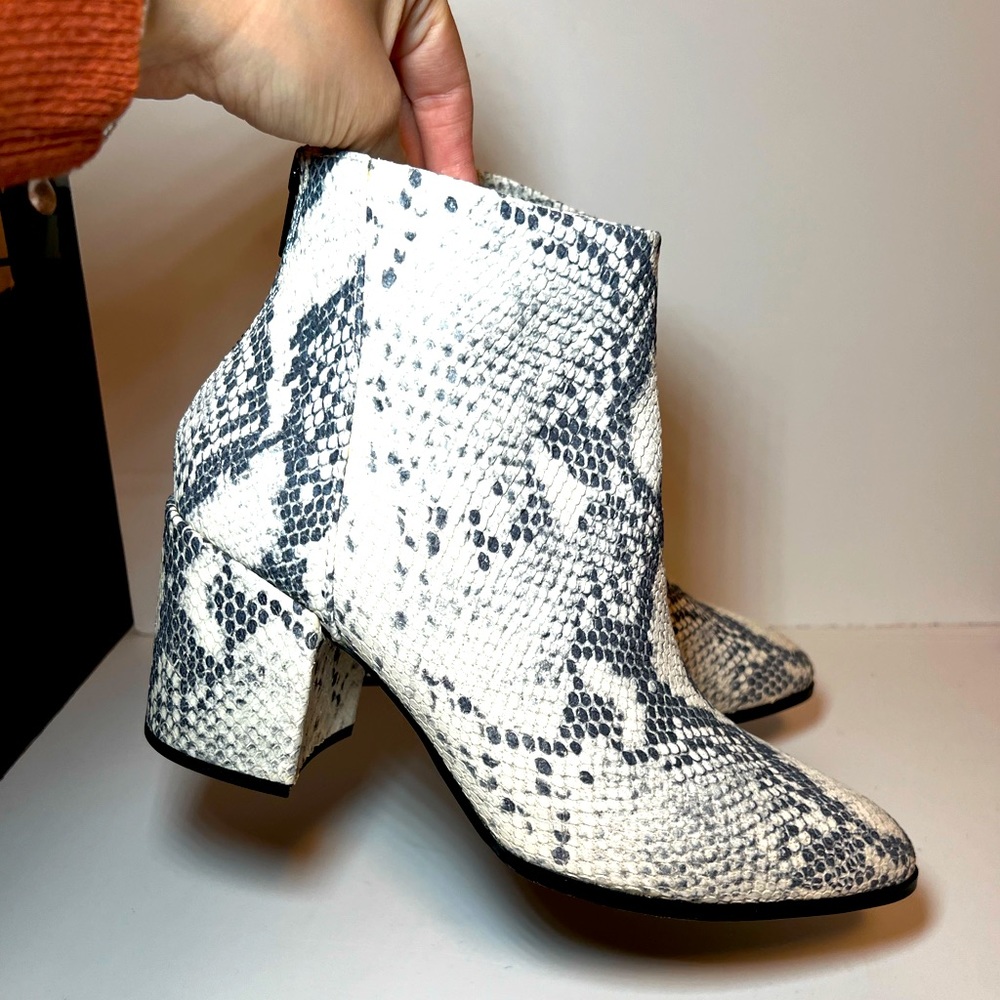 Steve Madden Jillian Snake Boots